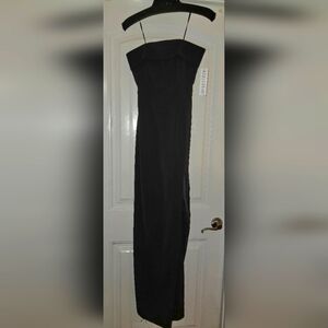 Jay Godfrey Black Tuxedo Gown